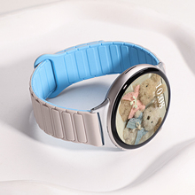 张婧仪同款适用于vivowatch5表带vivowatchgt手表带vivo新款智能gt运动磁吸iqoo硅胶watch女款3夏天男士配件