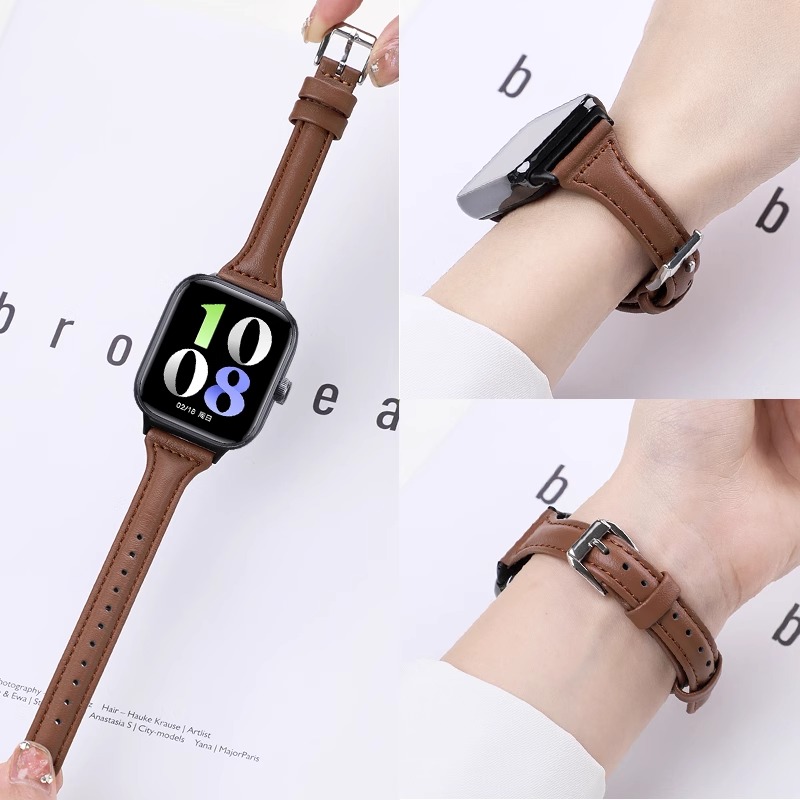 适用于vivowatchgt表带新款小蛮腰真皮腕带iqoowatchgt智能运动手表GT表链VIVO男女时尚IQOO高级皮质替换带
