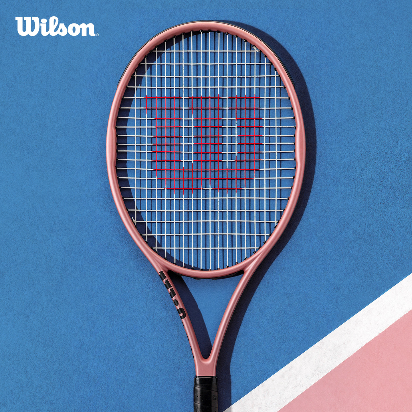 Wilson全碳素成人进阶拍网球拍图片