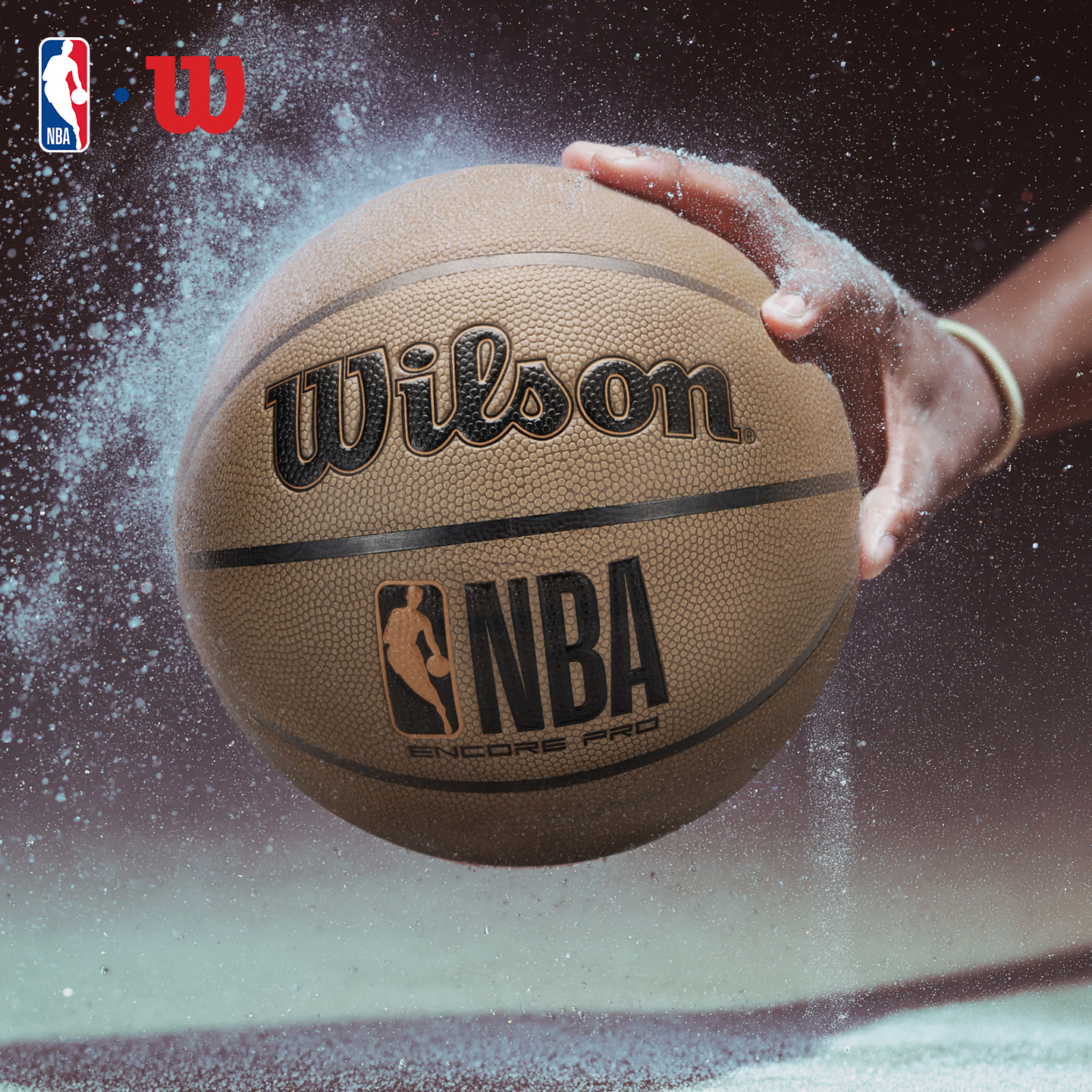 Wilson/威尔胜PU防尘大颗粒篮球