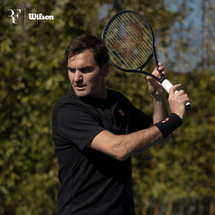 Wilson威尔胜官方RF01系列费德勒小黑拍比赛训练全碳素专业网球拍