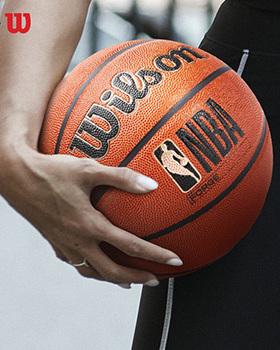 Wilson威尔胜官方NBA联名FORGE系列室内外通用PU标准5号6号篮球