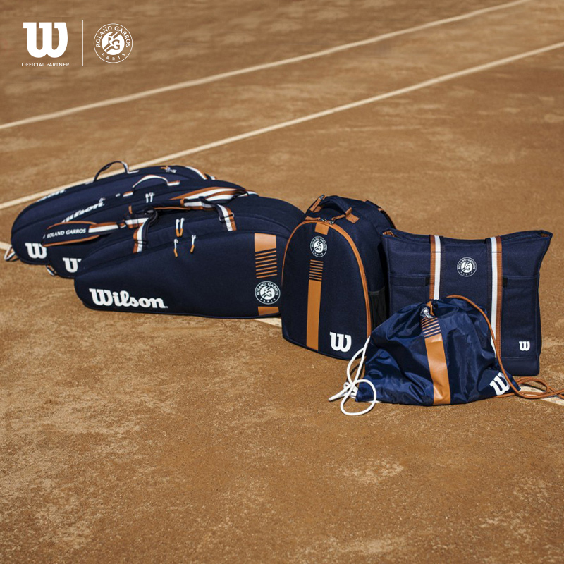 Wilson威尔胜法网联名网球拍背包大容量装备网球包Roland Garros