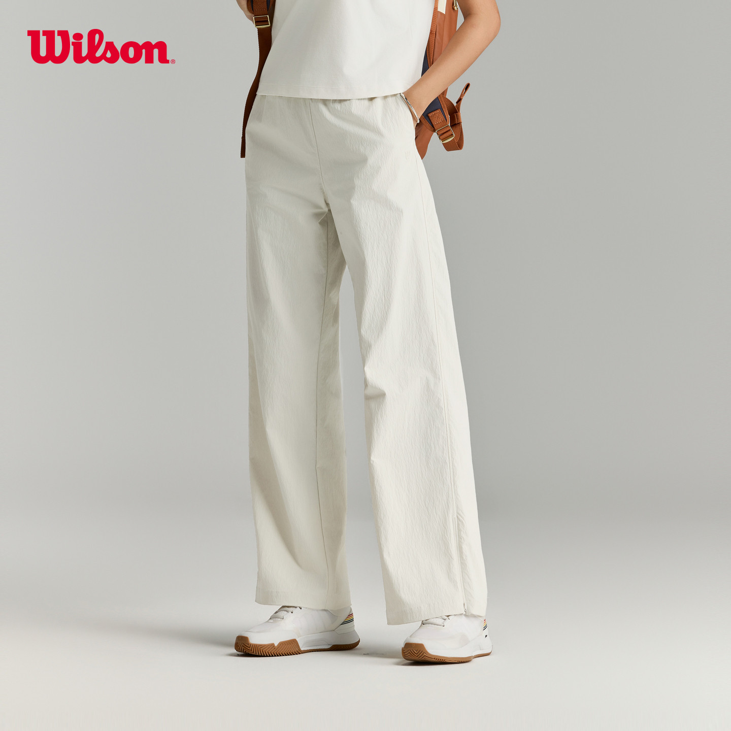 【红土赛季系列】Wilson威尔胜26年夏季新款女士宽松网球运动长裤