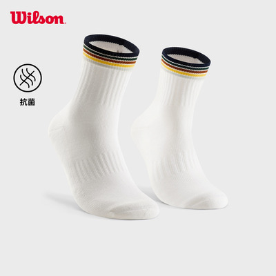 Wilson网球运动中腰袜