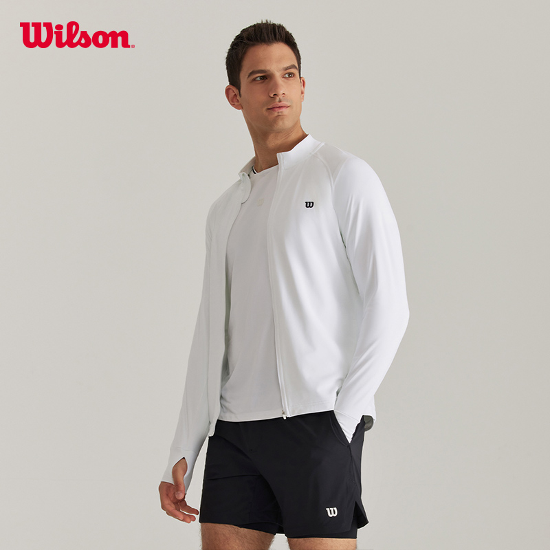 Wilson威尔胜针织长袖外套