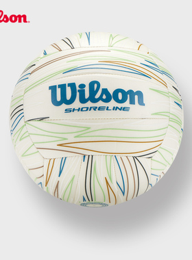 Wilson威尔胜官方创意潮流环保材料绿色小标男女通用专业5号排球