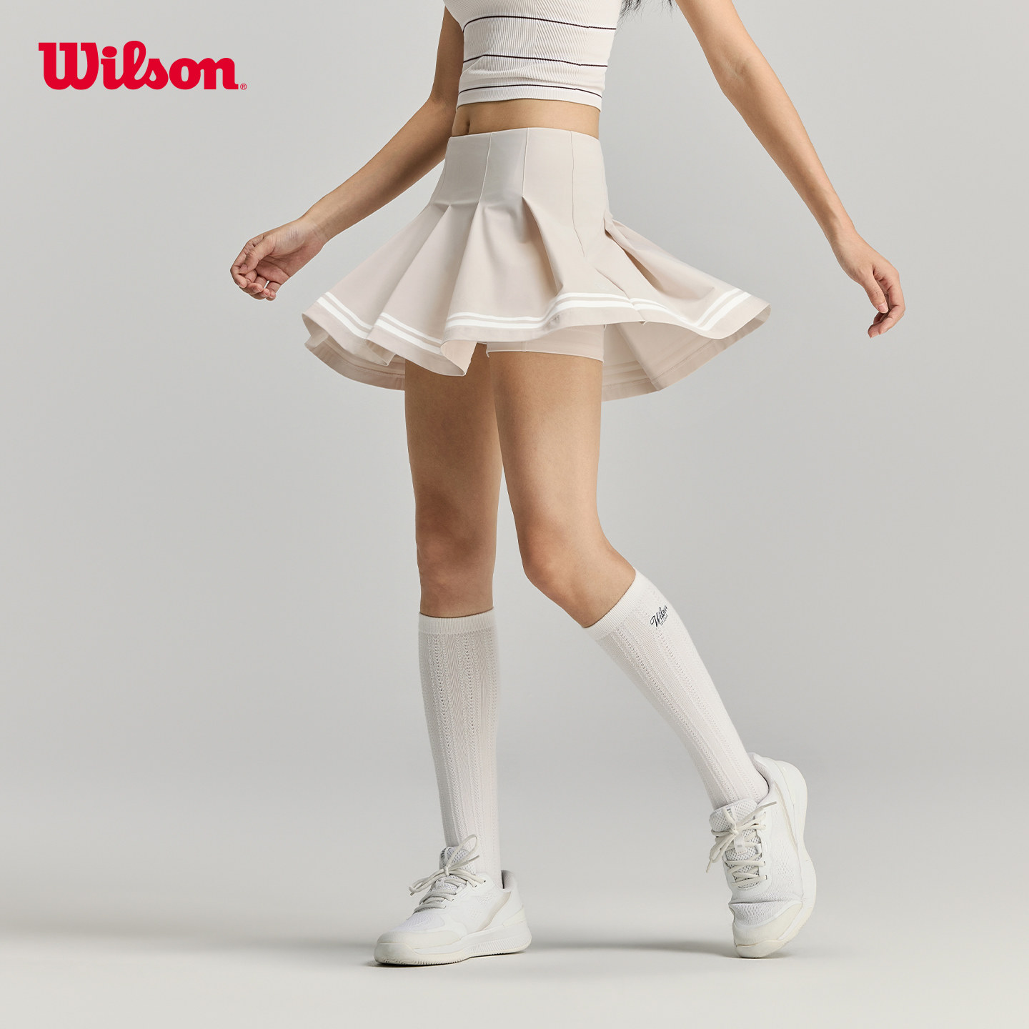Wilson女士网球运动半身裙图片