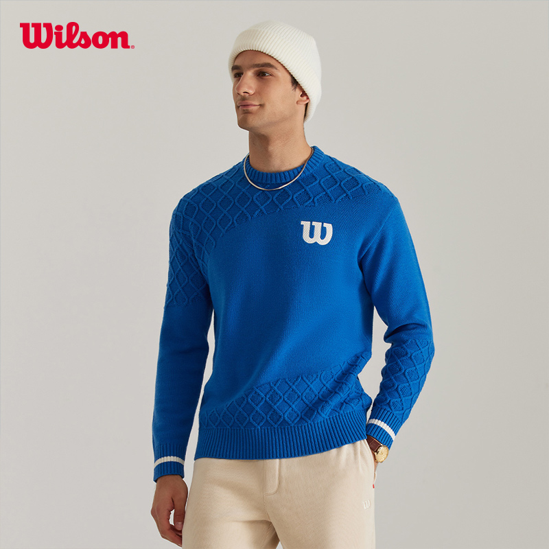 Wilson威尔胜羊毛柔软编织衫