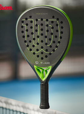 Wilson威尔胜官方笼式板式网球拍碳纤维专业男女单人拍Padel