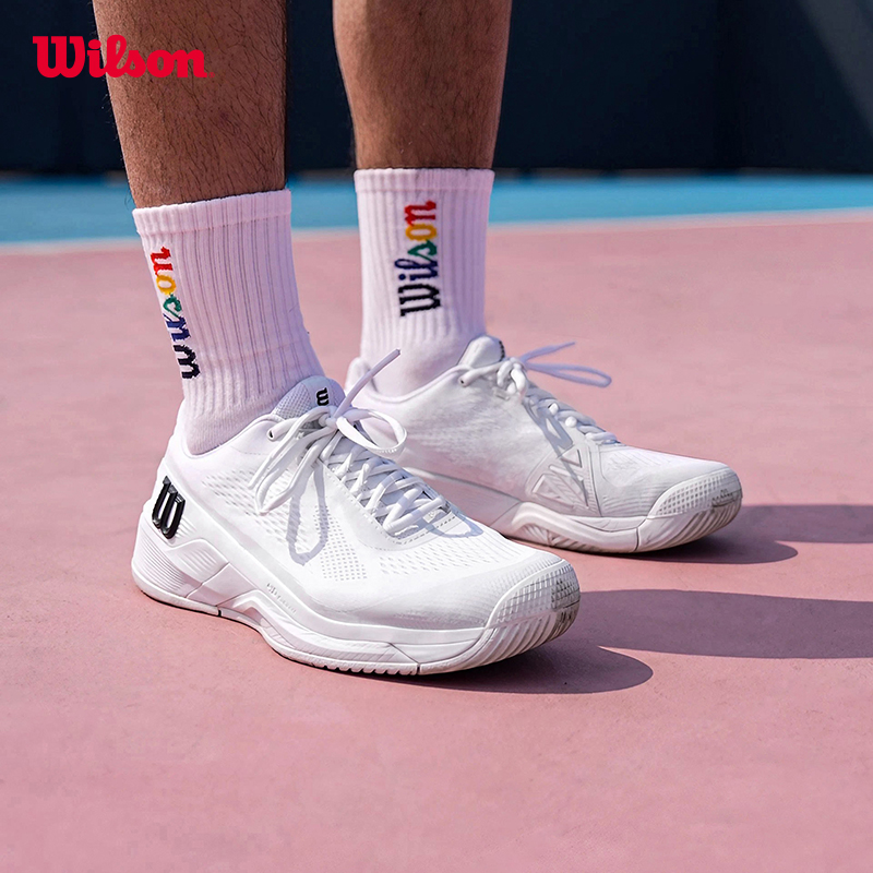 Wilson威尔胜官方24年新款RUSH PRO 4.0男士专业网球鞋耐磨运动鞋 运动鞋new 网球鞋 原图主图