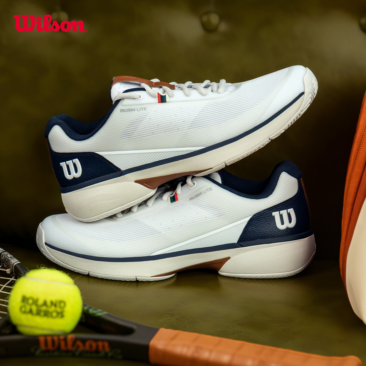 Wilson威尔胜26年新款男士RUSH 5 LITE轻量化成人运动专业网球鞋