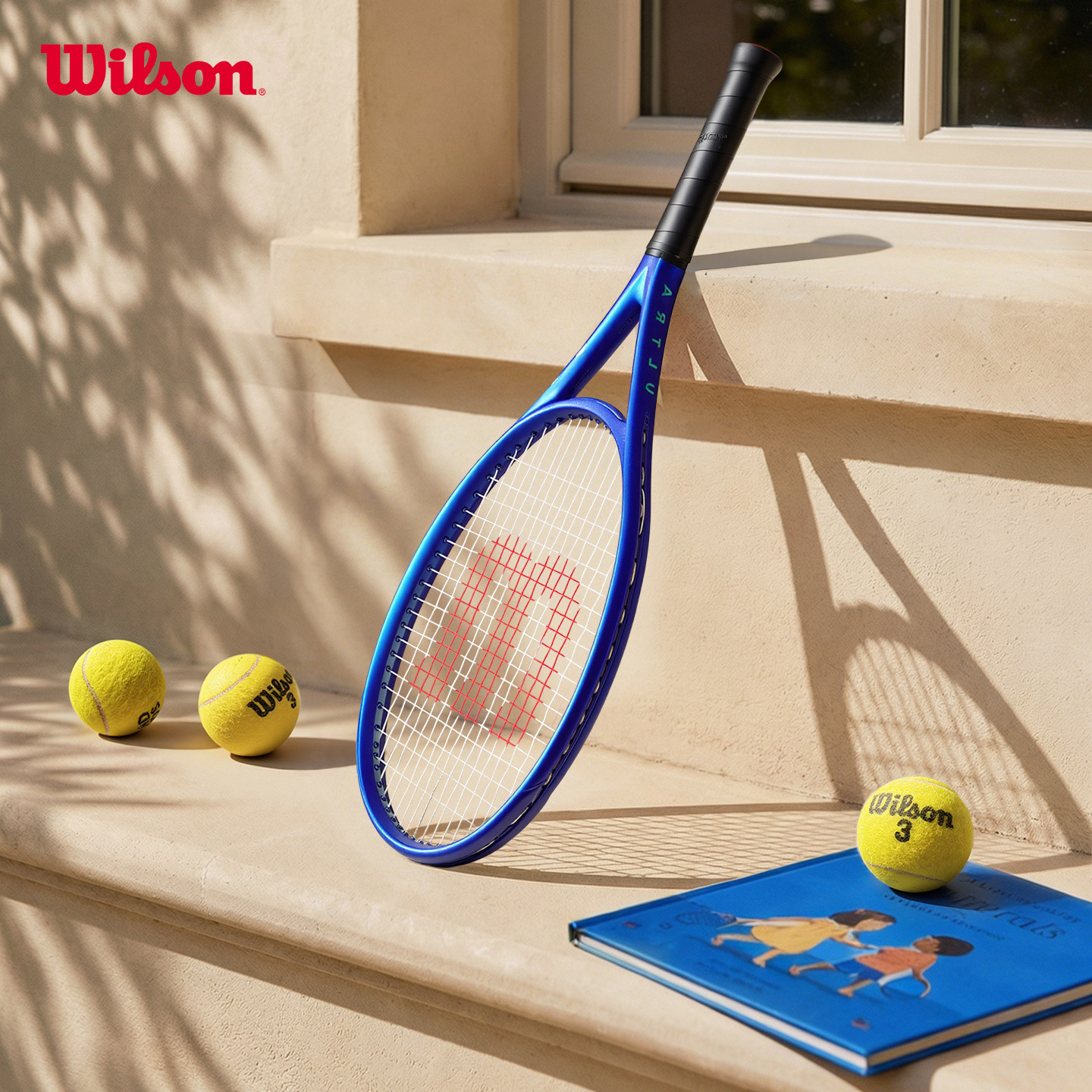 Wilson威尔胜官方ULTRA V5比赛训练全碳素青少年儿童专业网球拍图片