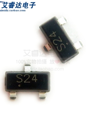 全新原装 CJ2324 S24 SOT-23 N沟道 100V 2A MOSFET场效应管 10只