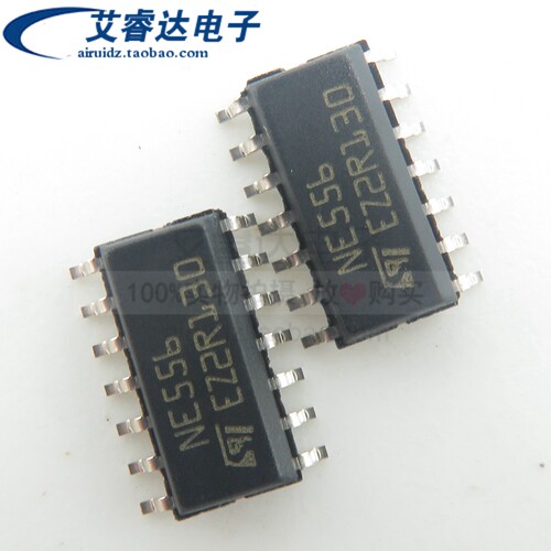 ST原装 NE556N DIP14 NE556DT SOP14 计时器芯片 IC