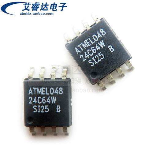 原装正品 AT24C64W-10SI-2.5 24C64W SI25 贴片 SOP8 存储器芯片