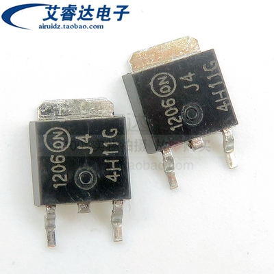 全新原装 MJD44H11T4G 丝印J44H11G TO-252-2 80V/8A 贴片三极管