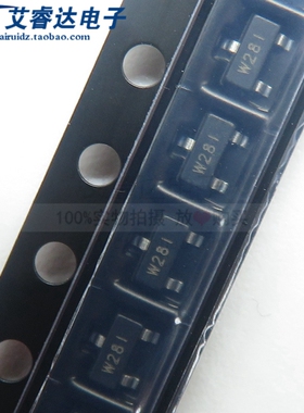 韦尔原装WNM2020-3/TR 丝印W28I W28* SOT23 P沟道MOS管20V 830mA