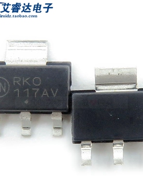 全新原装 NCV1117STAT3G 117AV 贴片SOT223 低压差稳压器 IC芯片