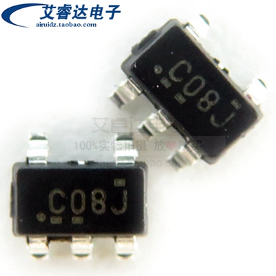 原装 SN74LVC1G08DBVR 丝印 C08 C08* SOT23-5 单路2输入正与非门
