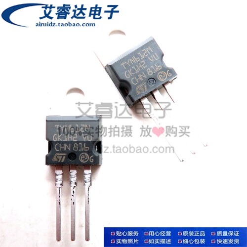 原装正品 TYN612MRG TYN612M 直插 TO-220 单向可控硅 600V/12A