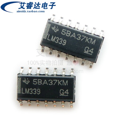 全新原装 LM339DR 丝印LM339 封装SOP14 线性 比较器芯片
