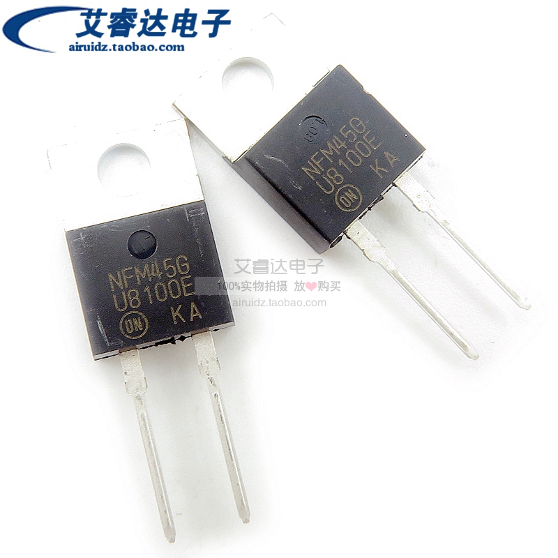 MUR8100EG U8100E 8A 1000V TO-220 快恢复二极管 全新原装