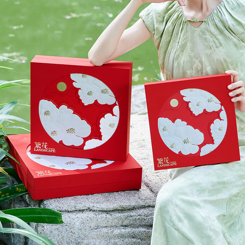 【浮雕立体烫金】高档天地盖硬盒
