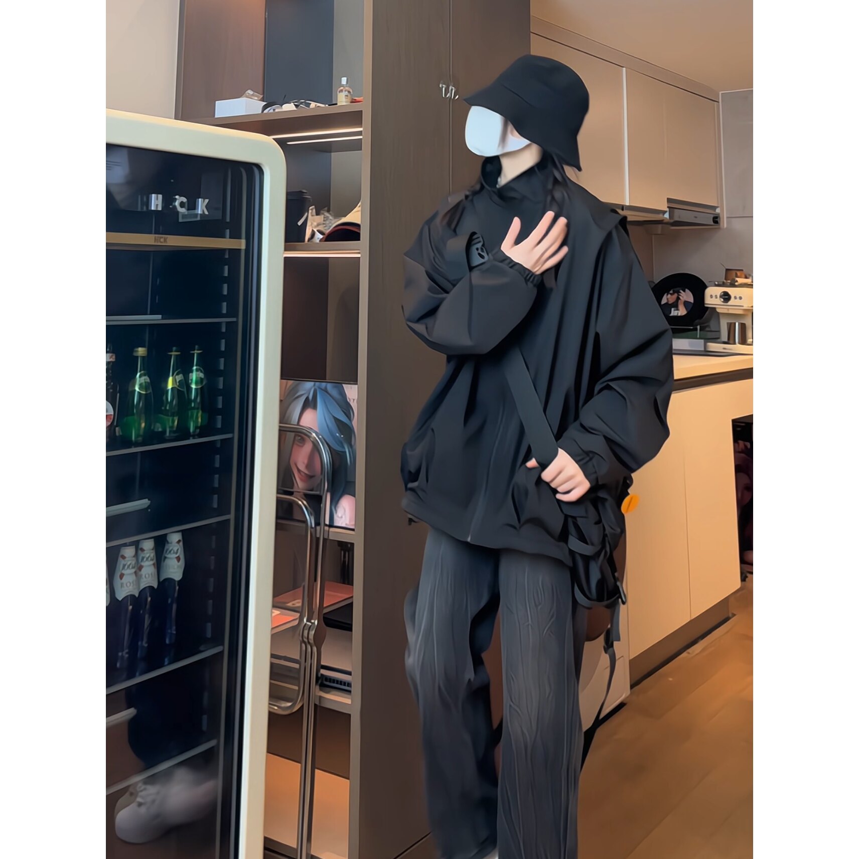 秋季新款户外防泼水冲锋衣男运动外套连帽宽松休闲夹克M707/P65,男装夹克,星座206（原A221）