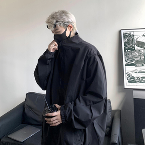 2025秋装立领宽松三防设计户外休闲外套冲锋衣情侣夹克衫M707/P65图片