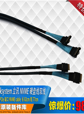 联想Thinksystem 立讯nvme硬盘线双线长82cm短77cm