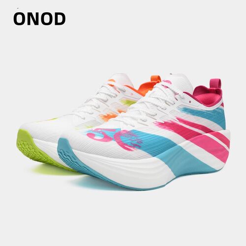 ONOD新款2025新款自由者全掌尼龙碳板竞速跑步鞋学生训练运动鞋