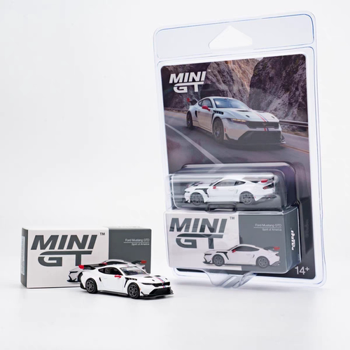 1/64 MGT 福特Mustang GTD  白色 合金模型 01097