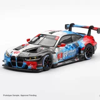 [预售]Minigt64 宝马M4 GT3 Evo 戴通纳#1合金 MGT1247