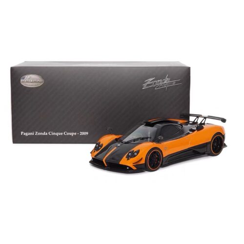 AR 1/18 帕加尼Zonda F 橙色 合金全开模型