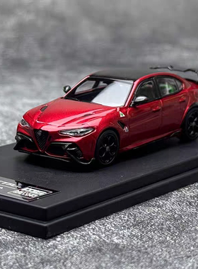 1/64 GM阿尔法罗密欧GTAm 红色 合金封闭模型