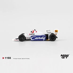 1/64 MINIGT 托勒曼F1 1984摩纳哥 切科托 #20 合金模型 MGT1193