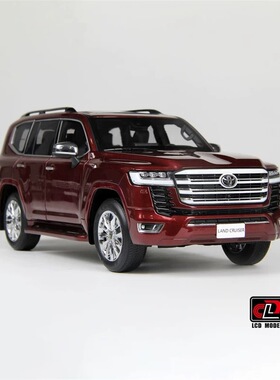 LCD 1/18 丰田陆巡LC300-ZX 红色 合金全开模型
