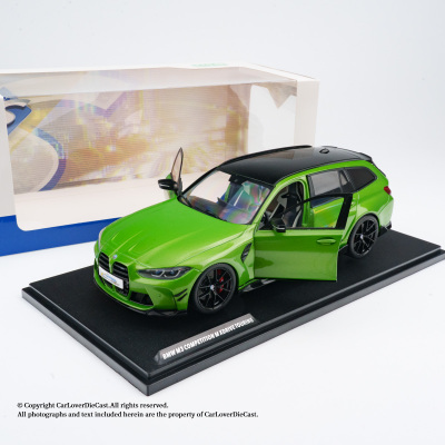 1/18 Solido宝马M3 绿色 合金全开模型