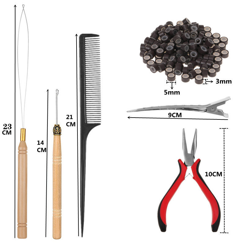 8d接发钳接发专用工具驳发钳无痕纳米接发接头发工具配件图片