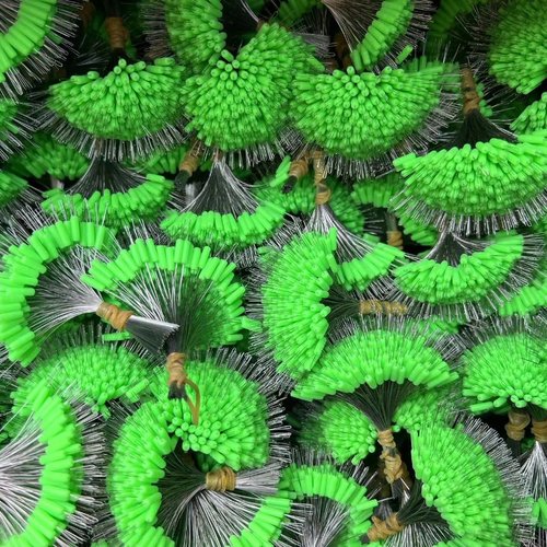 太空豆优质硅胶绿色散装 300粒套装主线豆鱼线垂钓超紧台钓小配件