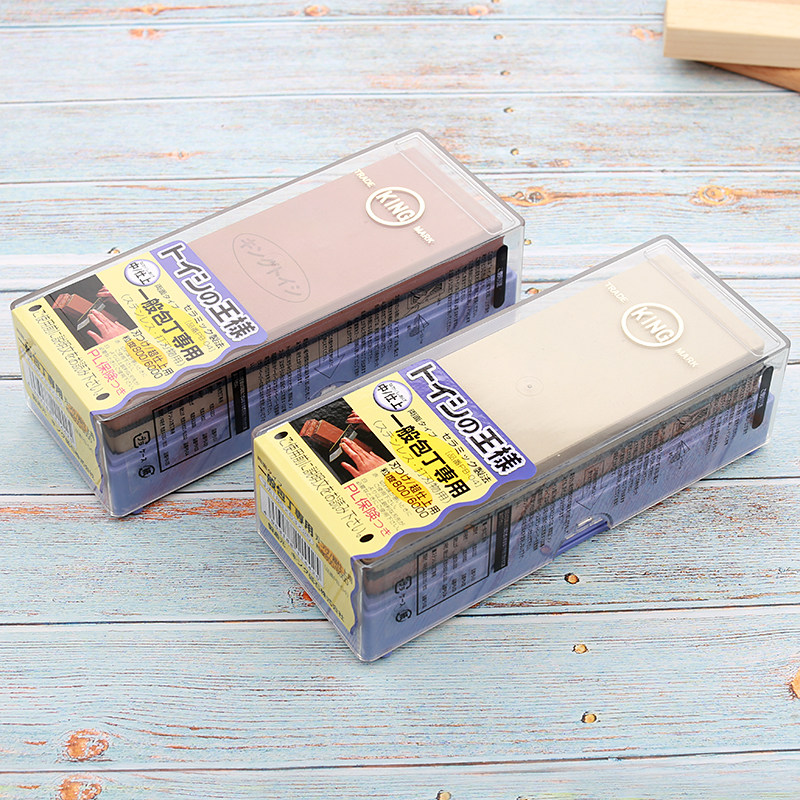 日本进口KING磨刀石家用菜刀专业油石人造砥石厨师专用双面特厚,厨房/烹饪用具,磨刀器/磨刀石/磨刀架,淘宝优惠券,粉丝福利购,淘宝优惠卷