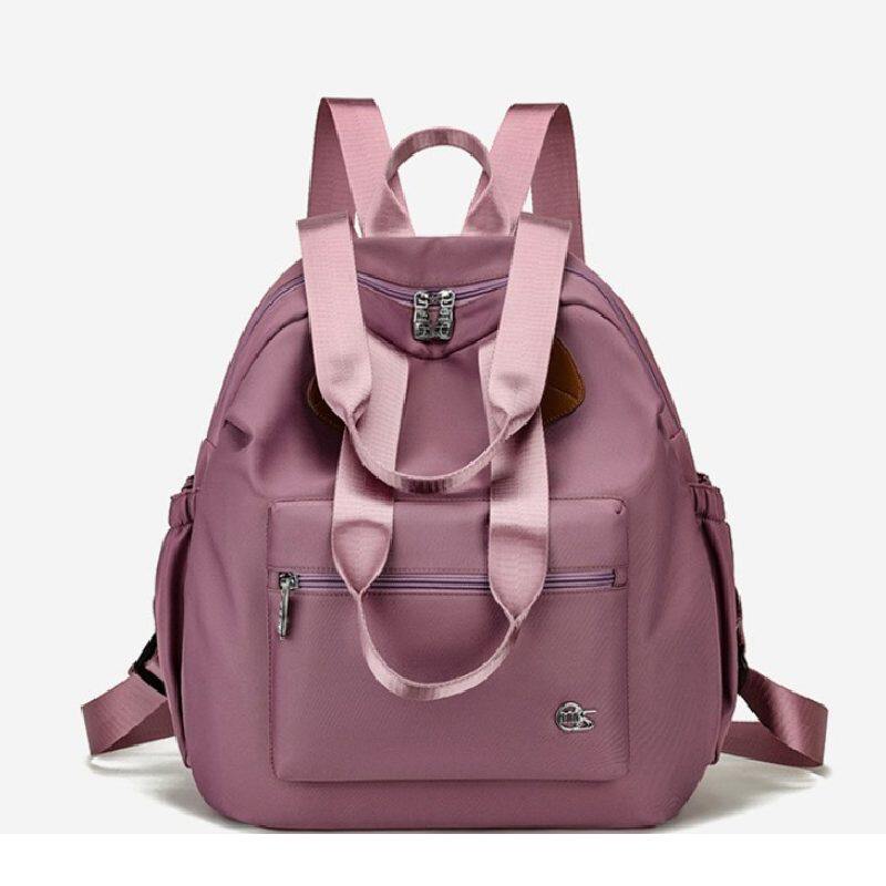 2026上班上学旅游通勤大容量女式手提单肩双肩背学生书包干湿分离