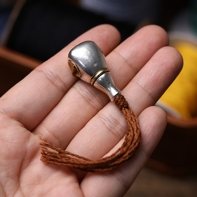 子鱼三通12/15mm光面镶嵌佛头