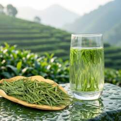 明前北川高山雀舌2026春茶散装250g四川茶叶新嫩芽清香绿茶毛尖