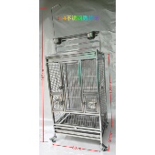 304不锈钢鸟笼鹦鹉笼大号虎皮牡丹玄凤八哥鹩哥繁殖笼子豪华别墅