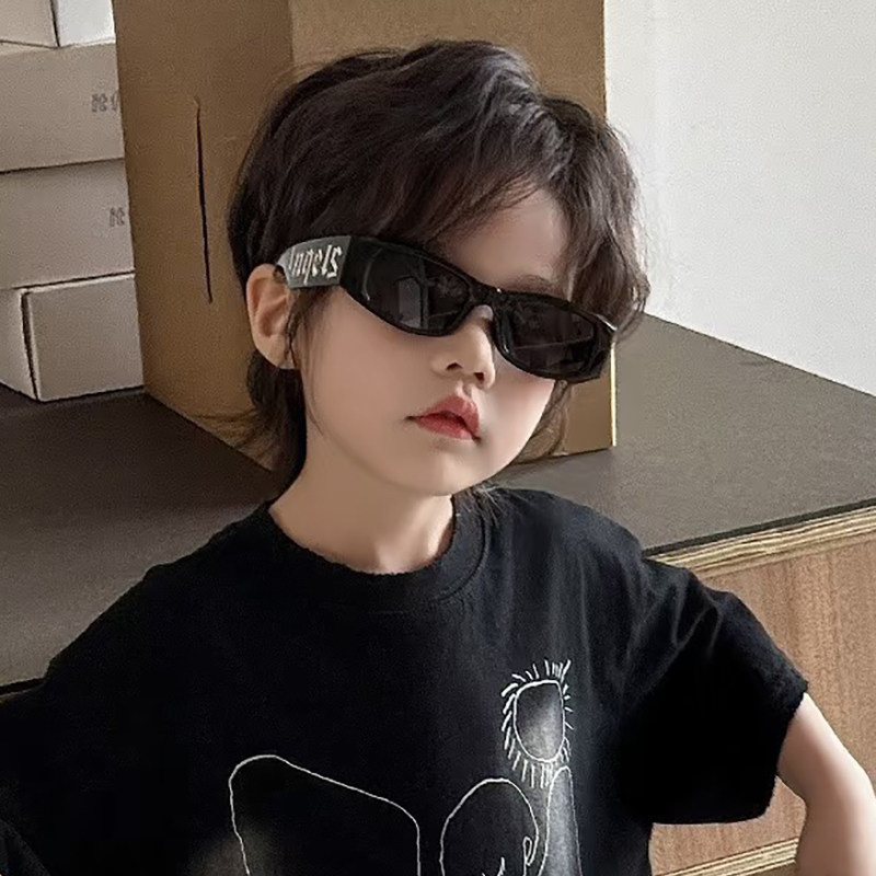 儿童时尚百搭遮阳造型太阳眼镜男童个性墨镜潮小孩搭配