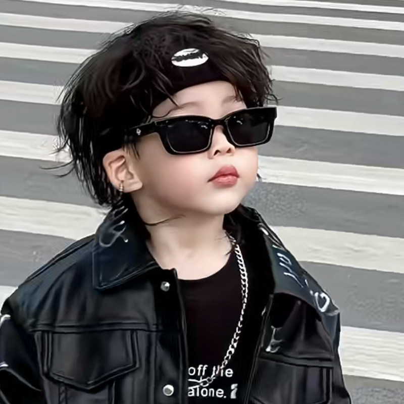 新款时尚造型墨镜百搭小孩潮童墨镜街拍嘻哈眼镜,童装/婴儿装/亲子装,太阳镜,淘宝优惠券,粉丝福利购,淘宝优惠卷