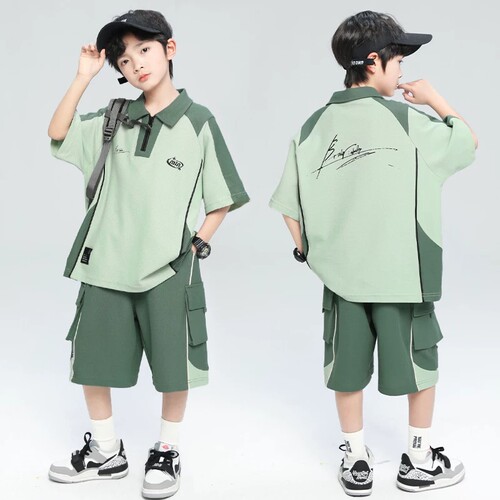 男童夏装套装2026新款