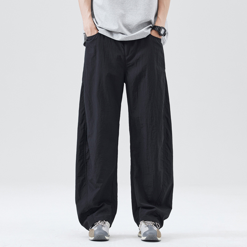 2025新款秋季休闲裤男直筒高街